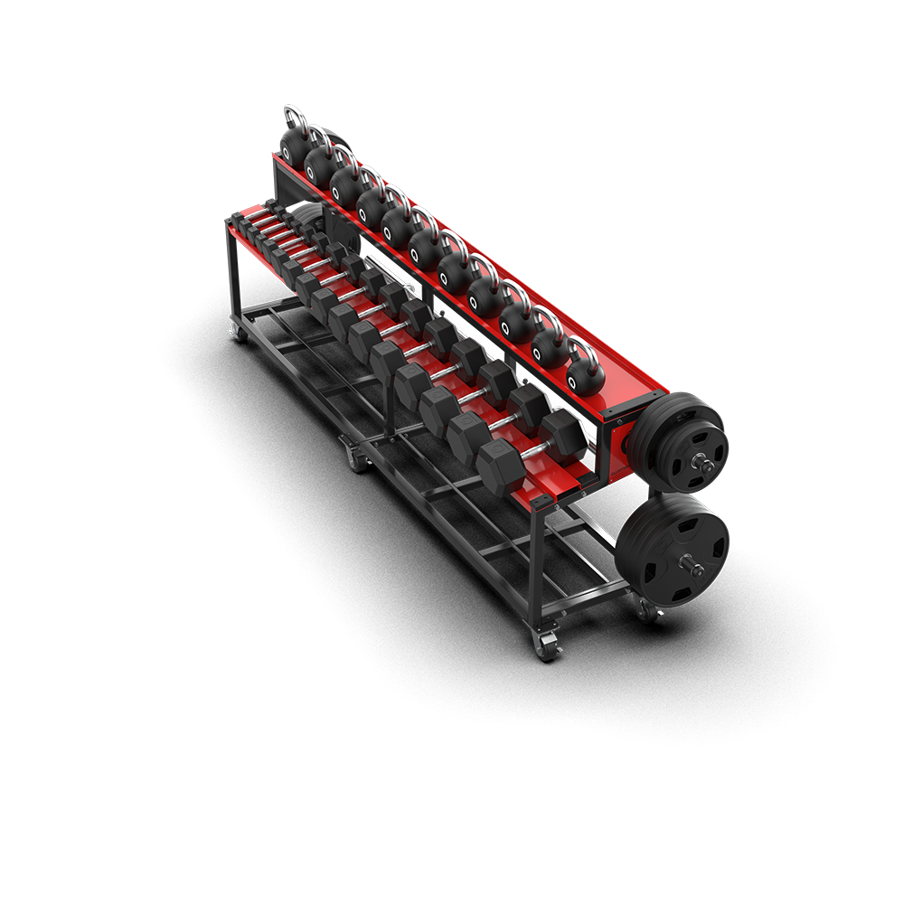 QLI DISC & DUMBBELL RACK QDR144