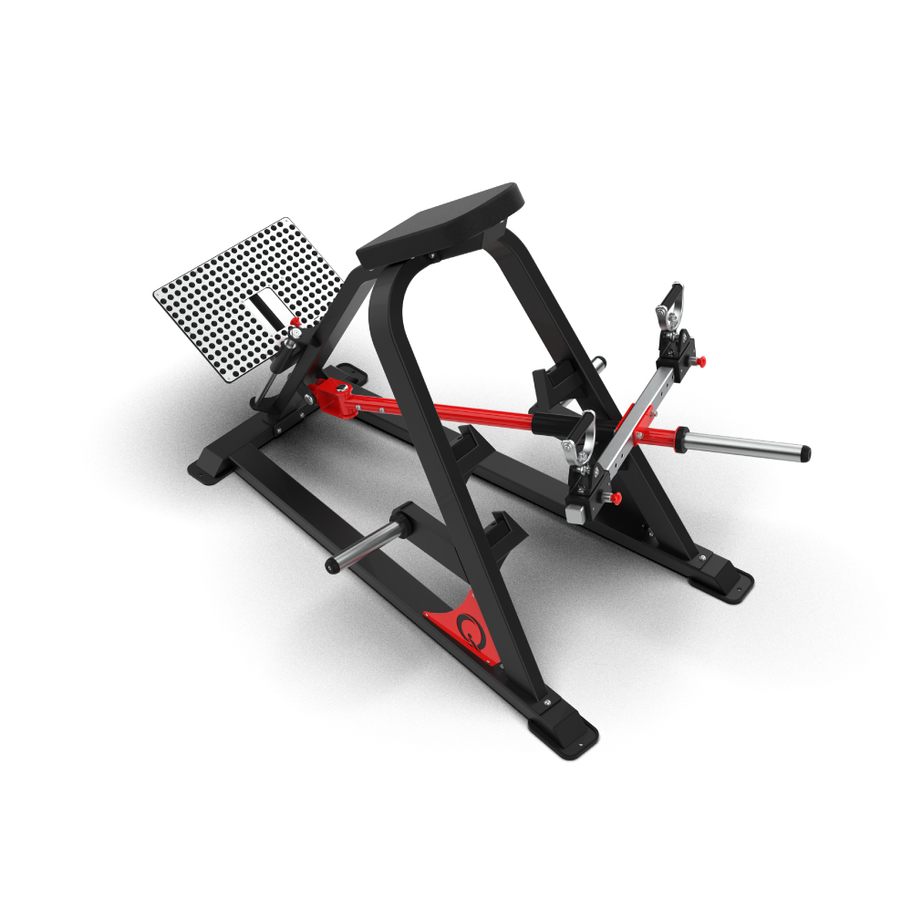 QLI PLATE LOADED T-BAR ROW MACHINE QPTBR86